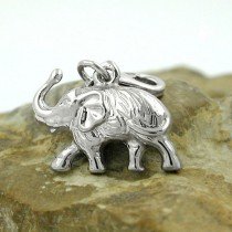 Anhänger Charm Elefant 925 Sterlingsilber
