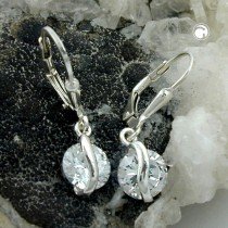 Ohrring Zirkonia 925 Sterlingsilber