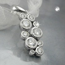 Anhänger mit Zirkonias 925 Sterlingsilber