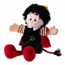 Puppe Poupetta Handpuppe Teufel 30cm