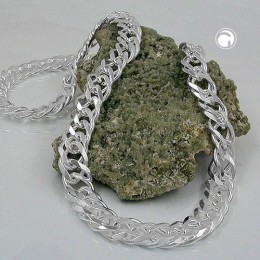Armband 11mm Zwillingspanzer 925 Sterlingsilber