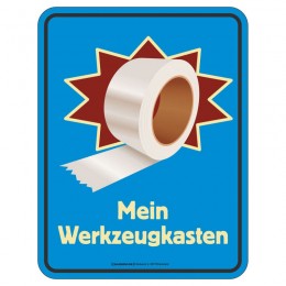 Magnetschild - Mein Werkzeugkasten