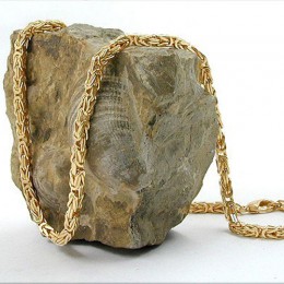 Armband 3mm KönigsKette Vierkant Americ Double