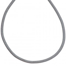 Leder Halskette Kette Schnur grau 100cm