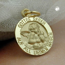 Anhänger Engel-TaufAnhänger 585 Gold