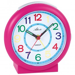 Wecker Kinderwecker rosa pink Quarzwecker für Kinder Mädchen