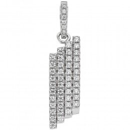 JOBO Anhänger 925 Sterlingsilber mit Zirkonia