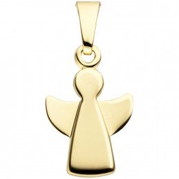 Anhänger Engel Schutzengel 333 Gelbgold Schutzengelanhänger