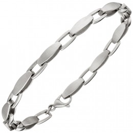 Armband 950 Platin matt 19,5cm Platinarmband