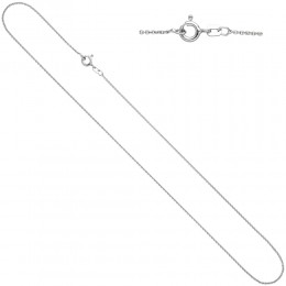 Ankerkette 925 Silber 1,1mm 42cm Kette Halskette Silberkette Federring