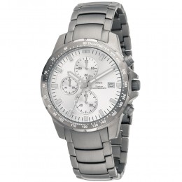 Herren Armbanduhr Quarz Chronograph Titan mit Datum
