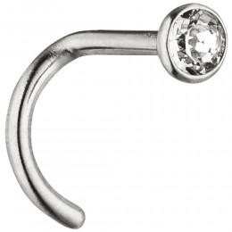 Nasenpiercing Nasenstecker Edelstahl mit SWAROVSKI® ELEMENT