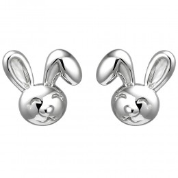 Kinder Ohrstecker Hase 925 Sterlingsilber Ohrringe Kinderohrringe