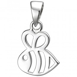 Kinder Anhänger Biene 925 Sterlingsilber Silberanhänger