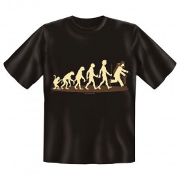 Fun T-Shirt Evolution zum Feuerwehrmann