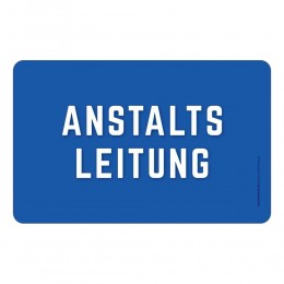 Frühstücksbrettchen Brotzeitbrettchen - Anstaltsleitung