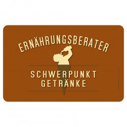 Frühstücksbrettchen Brotzeitbrettchen - Berater Getränke