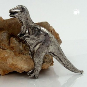 Brosche Tyrannosaurus Rex altzinn