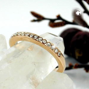 Ring schmal vergoldet