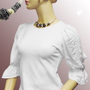 Halskette Landhaus Rosenwalze altsilber 40cm