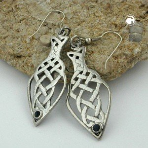 Ohrhaken Hänger Fisch filigran