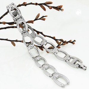 Armband Glieder DamenArmband Edelstahl