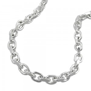 Armband Ankerkette glänzend 925 Silber 21cm