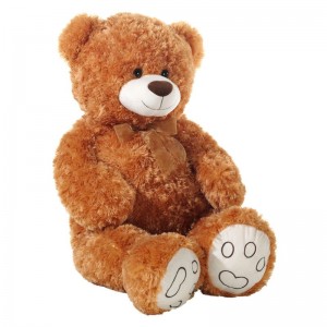Kuscheltier Bärenland Teddy Bär Curly Plüsch braun 100cm