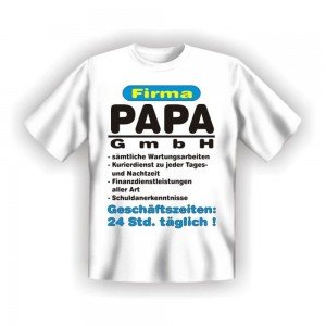 Fun T-Shirt Firma Papa GmbH