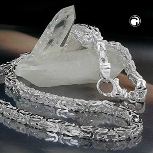 Armband 5mm Königskette 925 Sterlingsilber