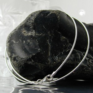 Halskette Tonda RundHalskette 09mm 925 Sterlingsilber 42cm