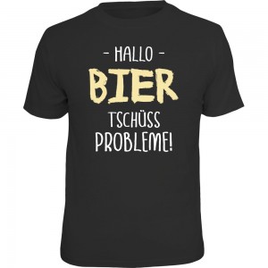 Fun T-Shirt - hallo Bier