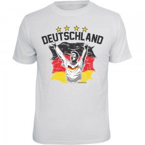 Fun T-Shirt - Fussball FAN Deutschland