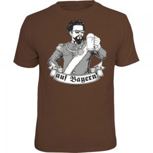 Fun T-Shirt - auf Bayern
