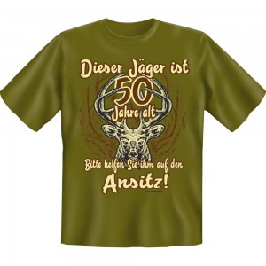 Fun T-Shirt - Jäger 50