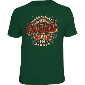 Fun T-Shirt - Garantiert 18