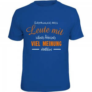 Fun T-Shirt - Ahnung