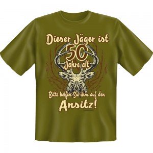 Fun T-Shirt - Jäger 50