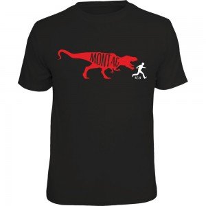 Fun T-Shirt - Montag ich