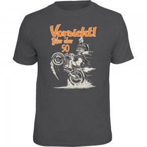Fun T-Shirt - Biker über 50