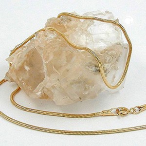 Halskette 2mm SchlangenHalskette glatt Americ Double 36cm