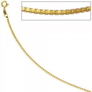 Venezianerkette 333 Gelbgold 1,5mm 40cm Gold Kette Halskette Goldkette