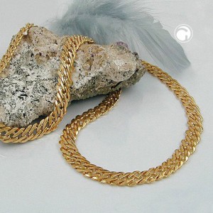 Armband FantasieKette flach Americ Double