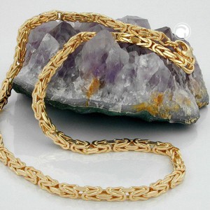Armband 6mm KönigsKette Vierkant Americ Double