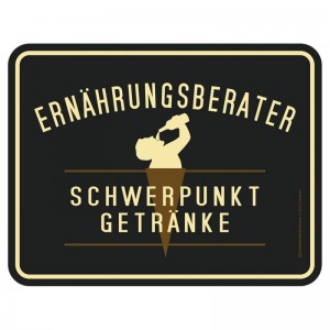 Magnetschild - Ernährungsberater