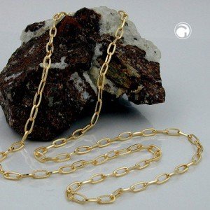 Halskette Weitanker mit Muster Americ Double 70cm