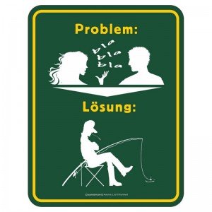 Magnetschild - Problem Lösung Angeln