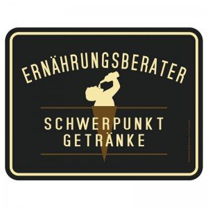 Magnetschild - Ernährungsberater