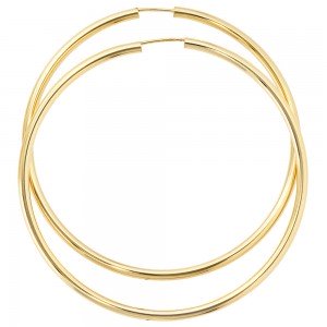 Creolen rund 333 Gelbgold Ohrringe Goldohrringe Goldcreolen