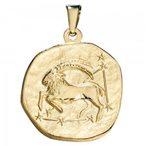 Anhänger Sternzeichen Steinbock 333 Gelbgold Sternzeichenanhänger